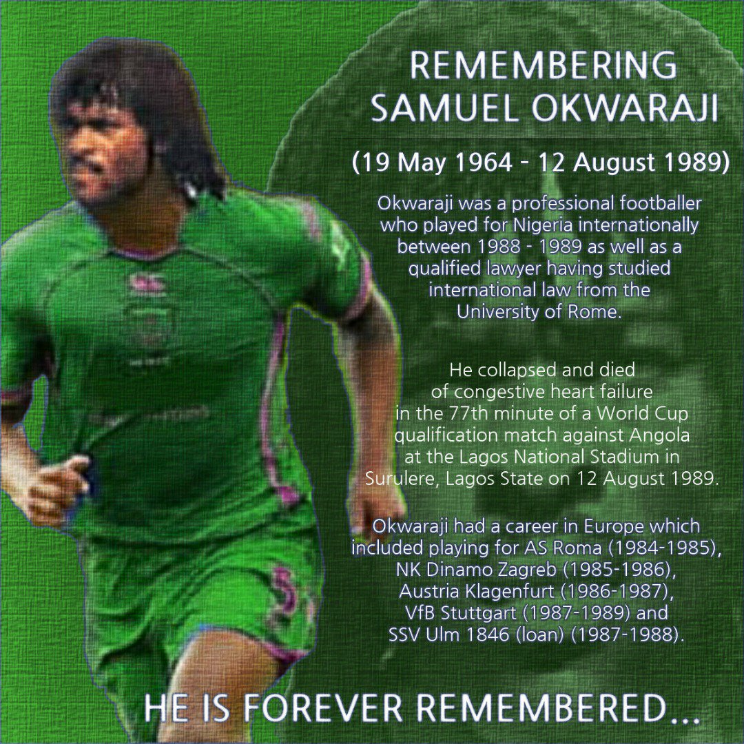 NFF to retire late Okwaraji’s Jersey number