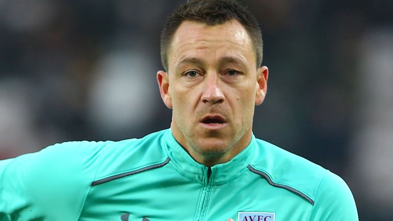 Ex-Chelsea captain John Terry leaves Aston Villa