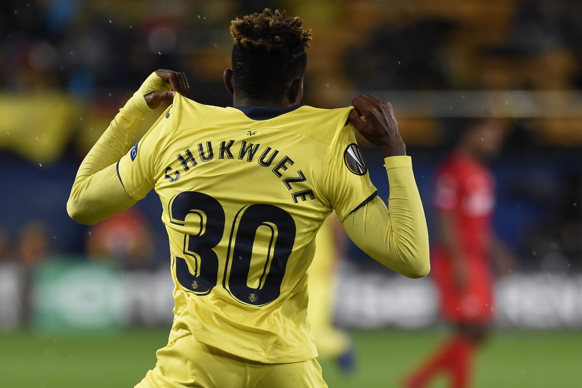 Samuel Chukwueze Gets Jersey Number 11 At Villarreal