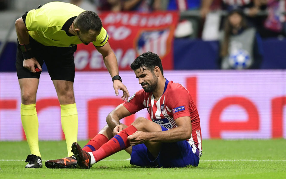 Diego Costa out