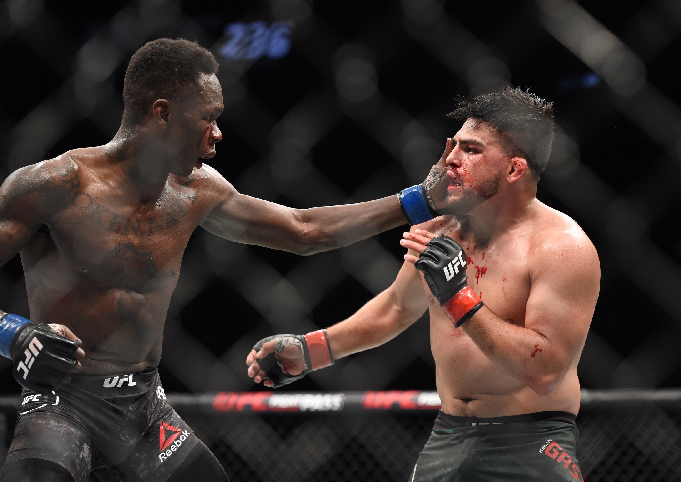 "Israel Adesanya was a better fighter"- Kelvin Gastelum ...