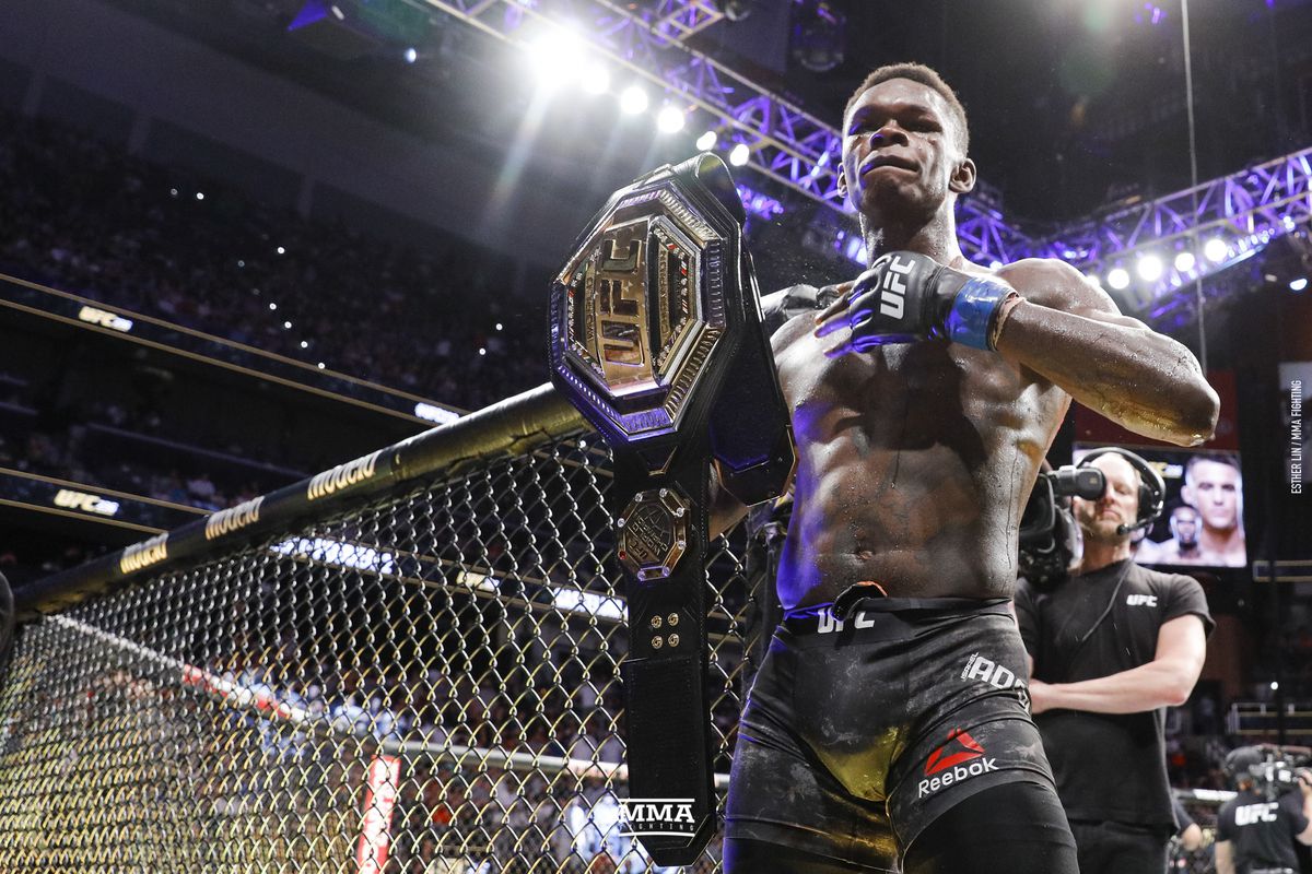 Israel Adesanya Wins UFC Interim Middleweight title - Sporting Life1200 x 800