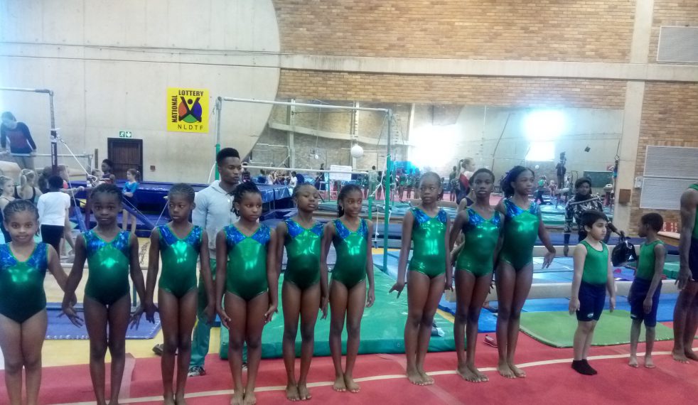 18 gymnasts to represent