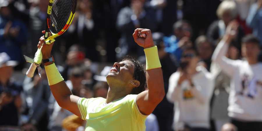 Nadal beats Federer at French Open