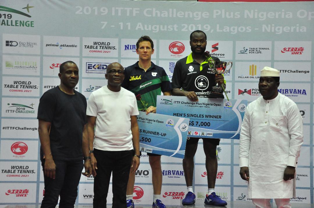 Quadri retains ITTF Challenge Plus Nigeria Open