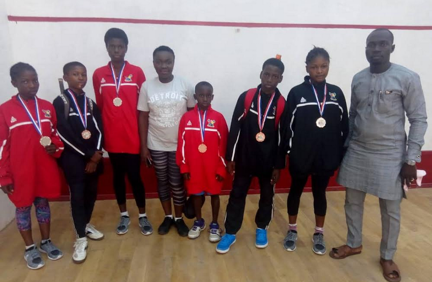 Lagos State Junior Squash Team