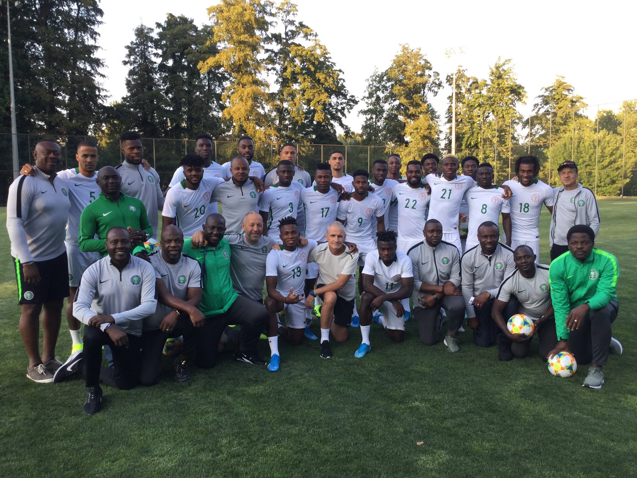 Nigeria V Brazil friendly
