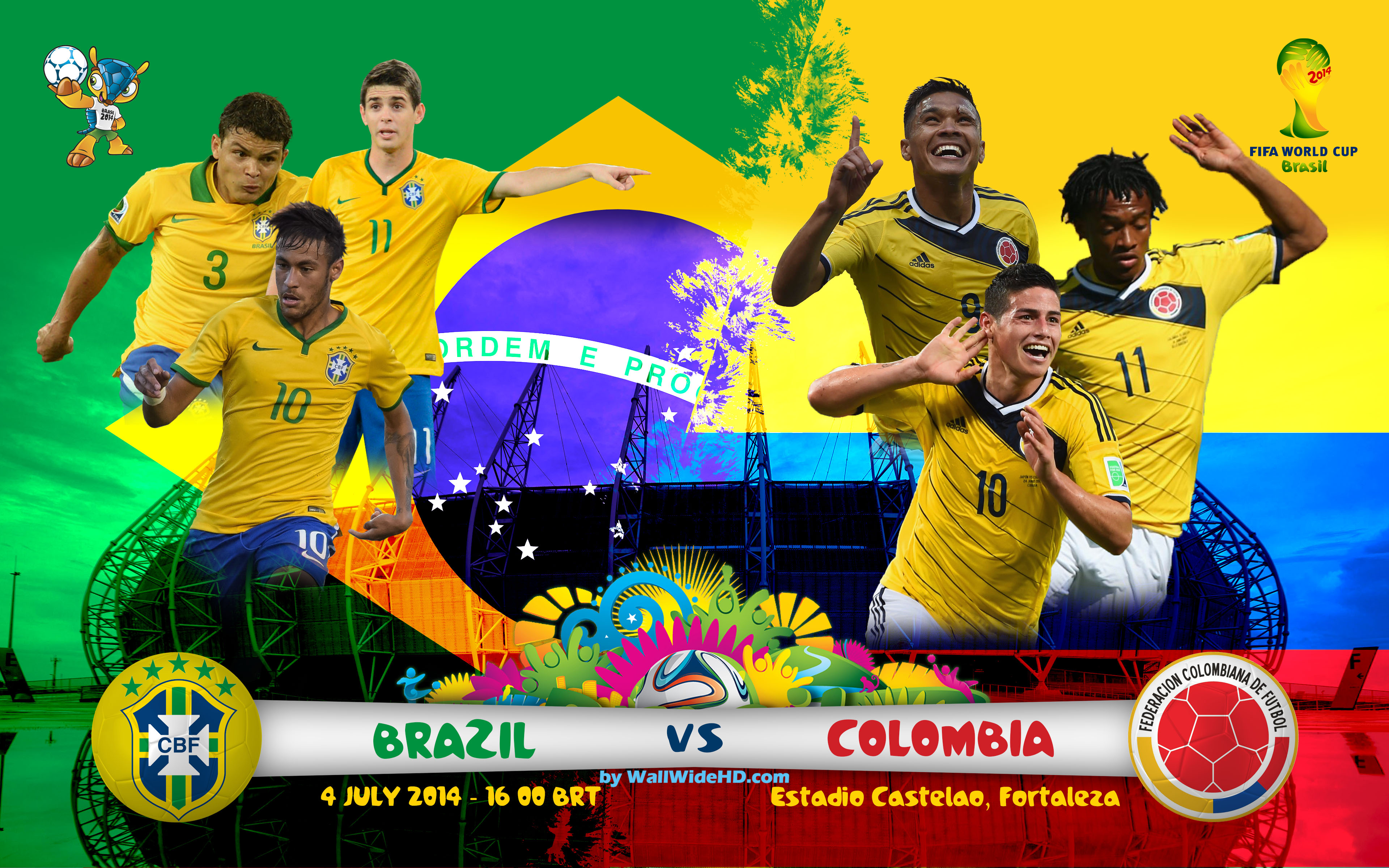 Colombia vs brazil