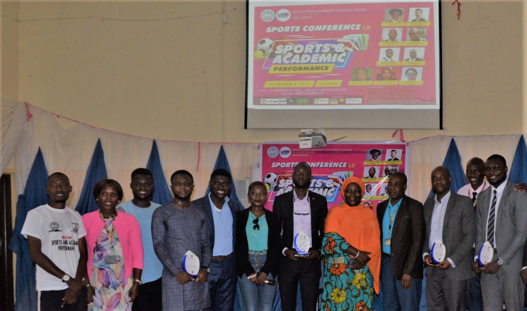 Ibitoye counsels LASU students  on sport and academics