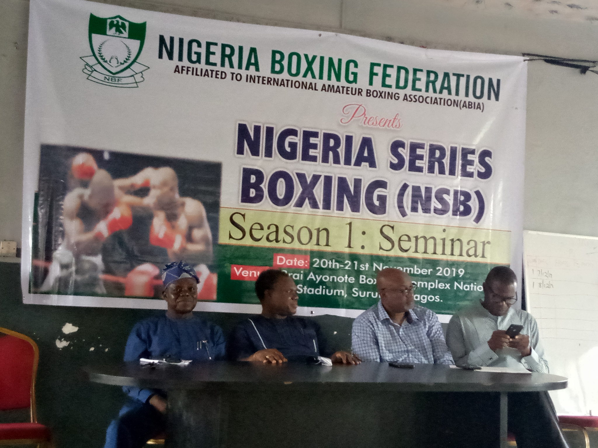 President of Nigerian Boxing Federation seeks corporate sponsorship for boxing