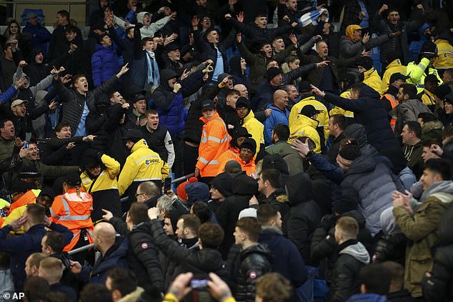 Man City to launch probe into crowd disorder