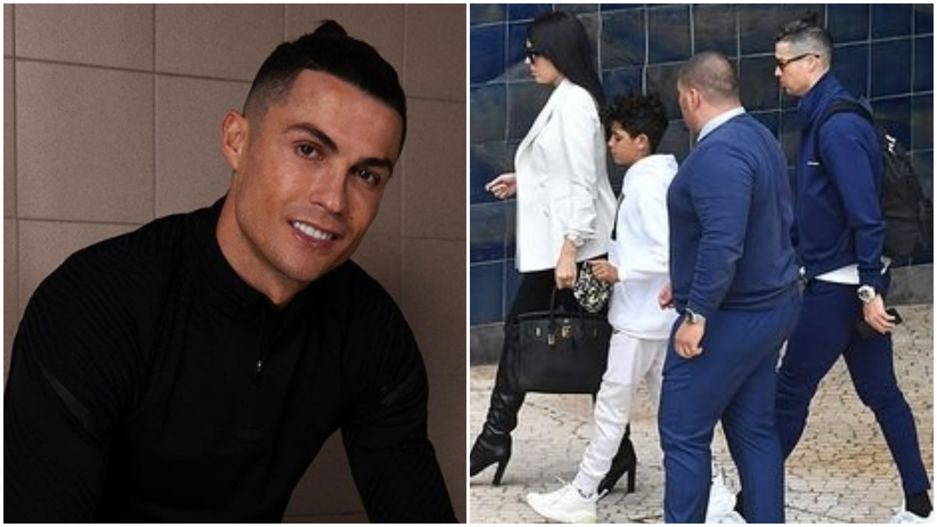 Cristiano Ronaldo teases fans from isolation hideout