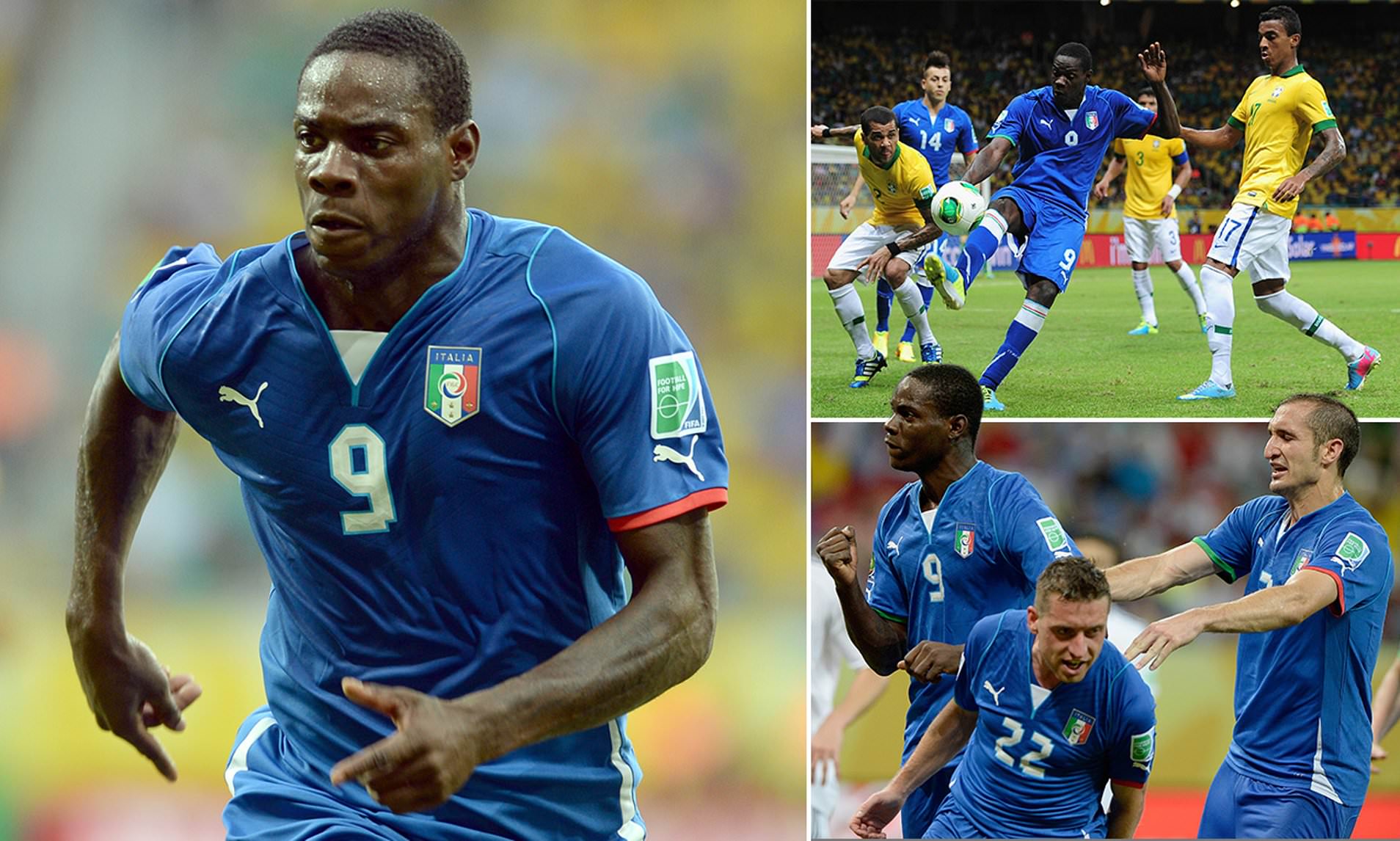 Balotelli hits back at Chiellini: You didn’t act like a man