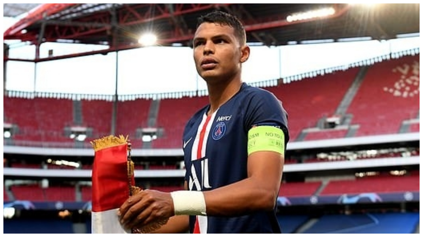 ​Thiago Silva bids farewell to PSG ahead of Chelsea move