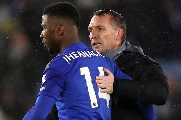 Rodgers celebrates Iheanacho’s brace in City’s Biggest-Ever European Win