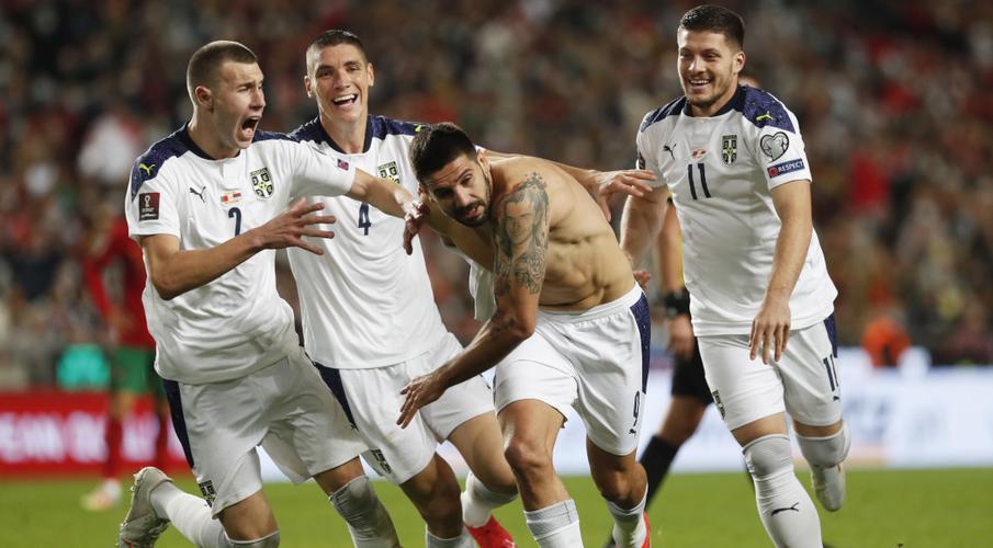 Serbia shock Ronaldo’s Portugal to qualify for 2022 World Cup