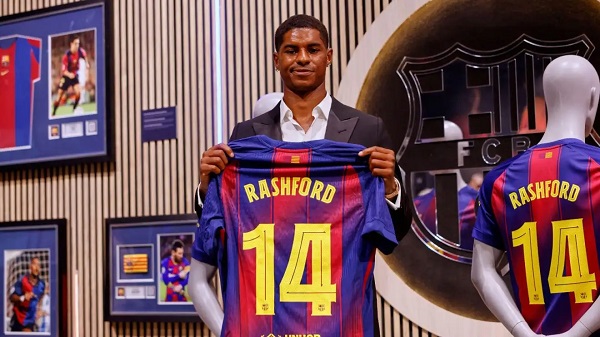Rashford better than Nico Williams – Former Barcelona President