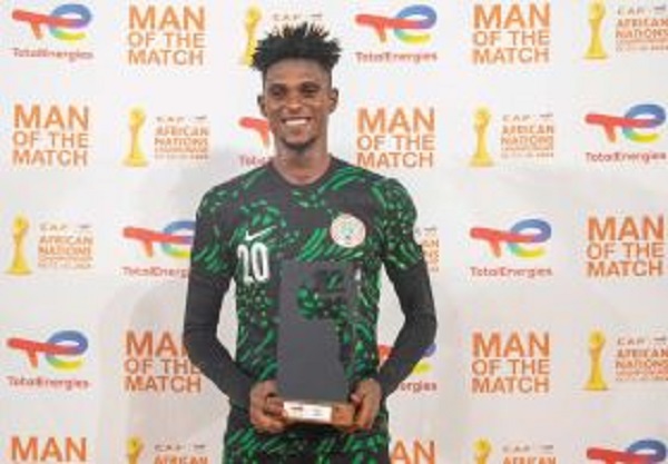 CHAN 2024: Oyowah delighted after man of the match display in win over Congo