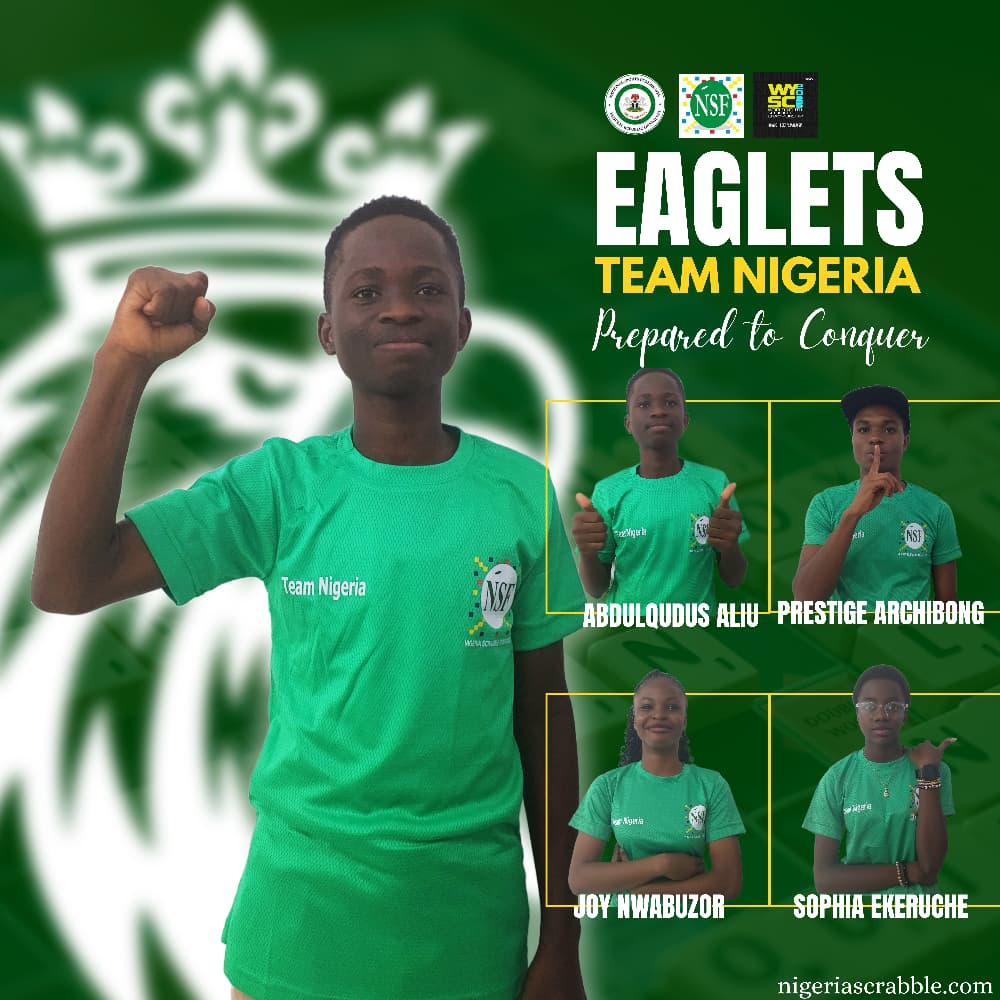 NSF names team Nigeria to World Scrabble Youth Championship