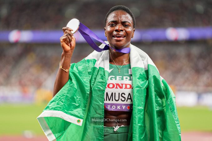 BREAKING: Amusan wins Silver in 100m hurdles at World Championships