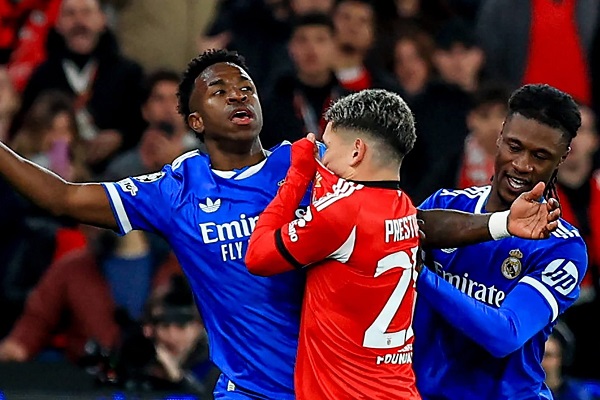 Vini Jr alleges racial abuse during Real Madrid’s win over Benfica