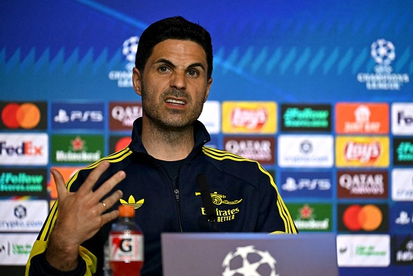 RT @Sportinglifeng1: Arsenal will play like beasts in semi-final clash against Atletico – Arteta