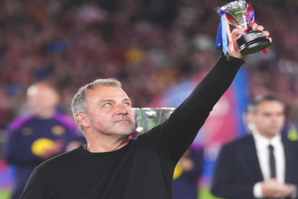 RT @Sportinglifeng1: I’ll Never Forget This Day - Flick Celebrates Barcelona’s 29th La Liga Title