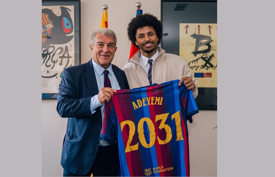 Barcelona complete signing of Karim Adeyemi on five-year deal