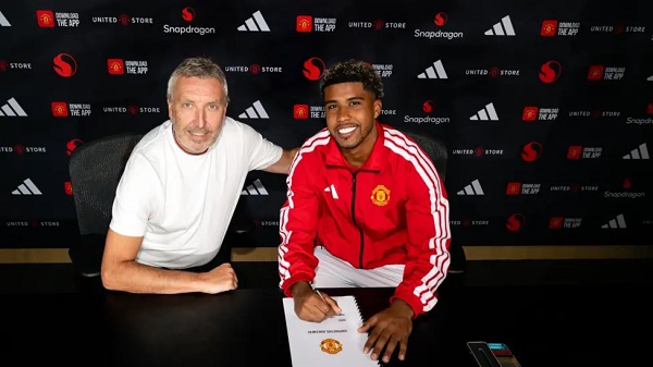 Man Utd complete signing of £48m Santos