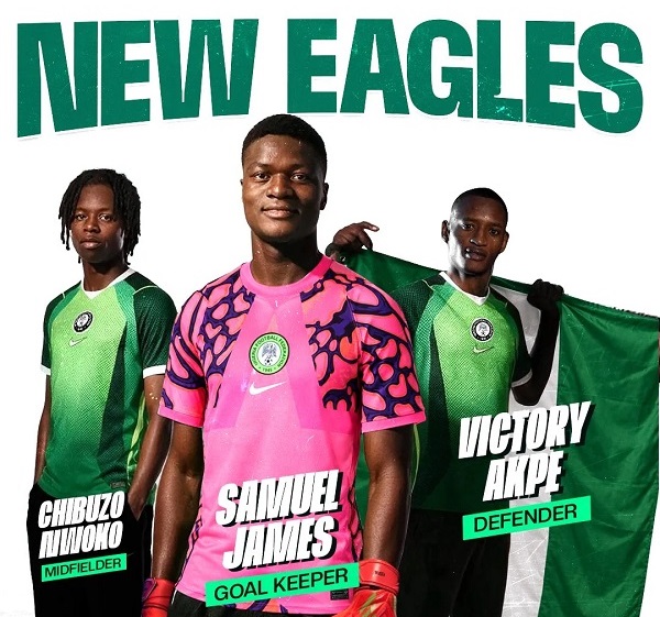 FULL LIST: 13 new players get first Super Eagles call-Ups