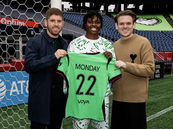 Boston Legacy unveil Super Falcons striker Gift Monday